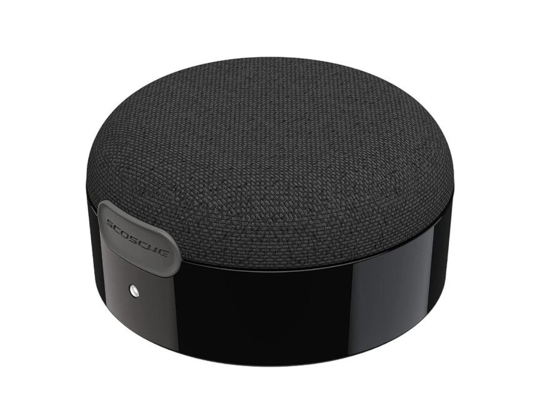 SCOSCHE BoomCan Wireless Speaker with MagSafe - Portable Sound Black SCOSCHE BoomCan Wireless Speaker with MagSafe - Portable Sound Black